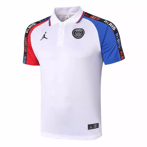 Polo Paris Saint Germain 2020-2021 Blanco Rojo Azul